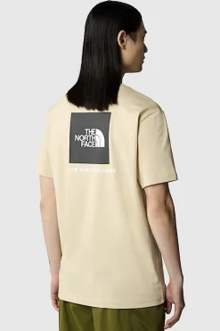 Casual heren t-shirt km ecru