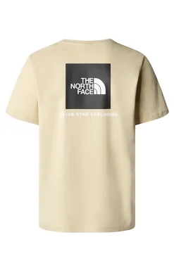 Casual heren t-shirt km ecru