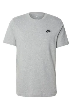 Casual heren t-shirt km grijs