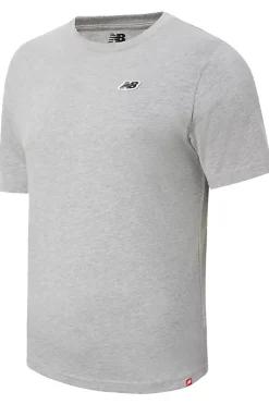 Casual heren t-shirt km grijs
