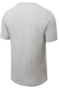 Casual heren t-shirt km grijs