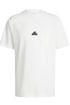 Casual heren t-shirt km wit