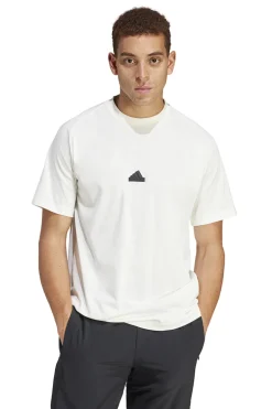 Casual heren t-shirt km wit