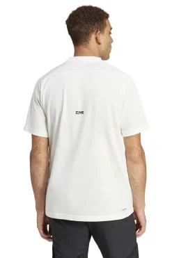 Casual heren t-shirt km wit