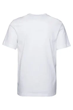 Casual heren t-shirt km wit