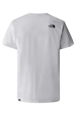 Casual heren t-shirt km wit