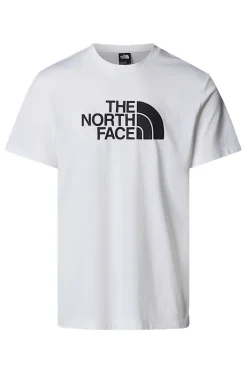 Casual heren t-shirt km wit