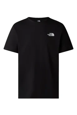 Casual heren t-shirt km zwart