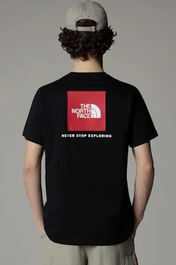 Casual heren t-shirt km zwart