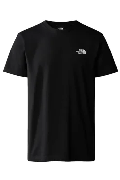 Casual heren t-shirt km zwart