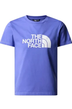 Casual jongens t-shirt km paars
