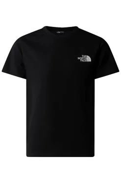 Casual jongens t-shirt km zwart