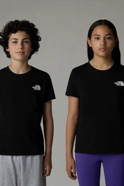 Casual jongens t-shirt km zwart