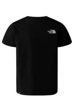 Casual jongens t-shirt km zwart