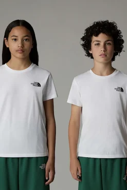 Casual jongens t-shirt km wit