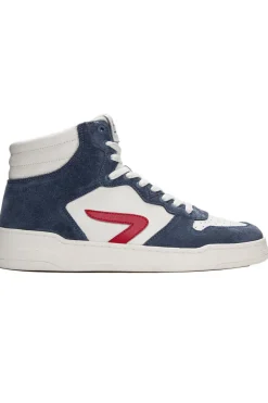 Casual sneaker h blauw