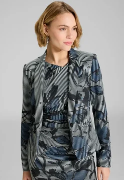 Dames blazer blauw