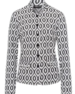 Dames blazer blauw
