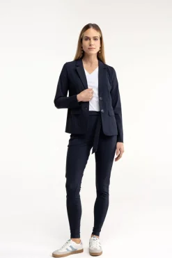 Dames blazer blauw