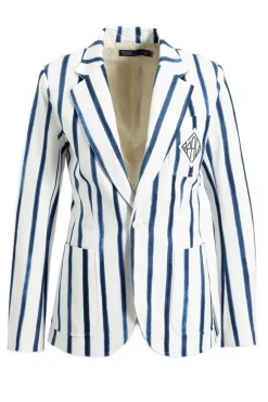 Dames blazer blauw