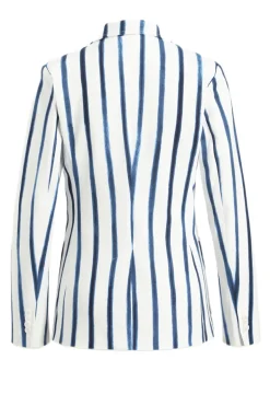 Dames blazer blauw