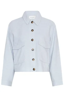 Dames blazer blauw