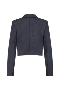 Dames blazer blauw