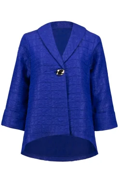 Dames blazer blauw