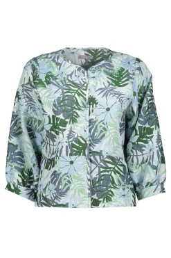 Dames blazer blauw