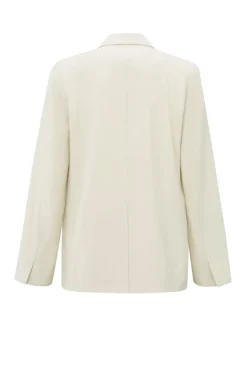 Dames blazer bruin