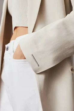 Dames blazer bruin