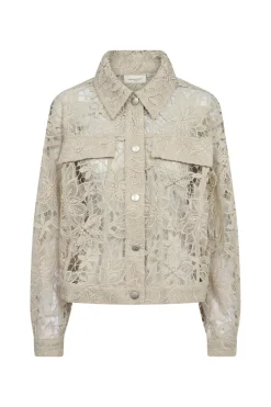 Dames blazer bruin