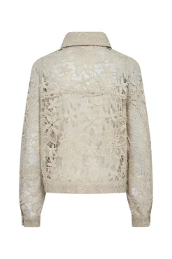 Dames blazer bruin