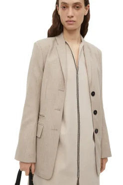 Dames blazer bruin
