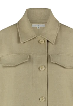 Dames blazer bruin