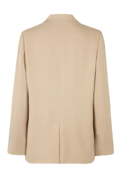 Dames blazer bruin