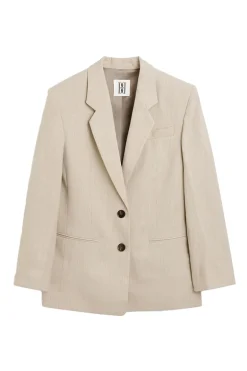 Dames blazer bruin