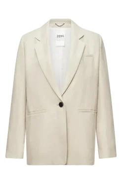 Dames blazer bruin