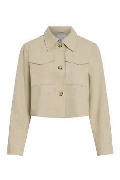 Dames blazer bruin