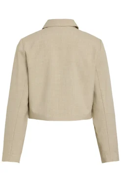 Dames blazer bruin