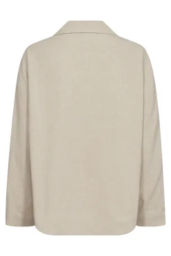 Dames blazer bruin