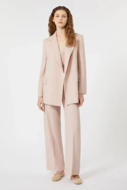 Dames blazer bruin
