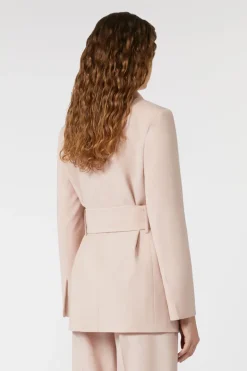 Dames blazer bruin