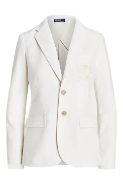 Dames blazer ecru