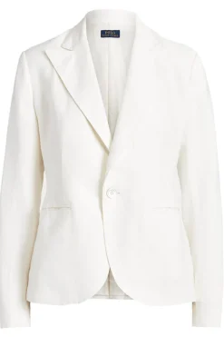 Dames blazer ecru