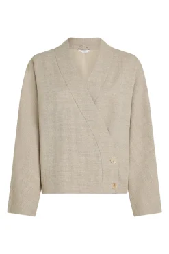 Dames blazer ecru