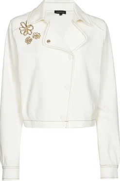 Dames blazer ecru