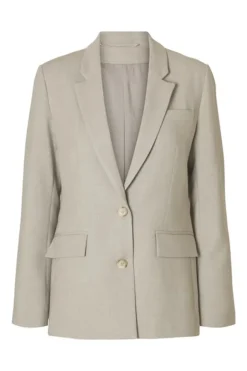 Dames blazer ecru