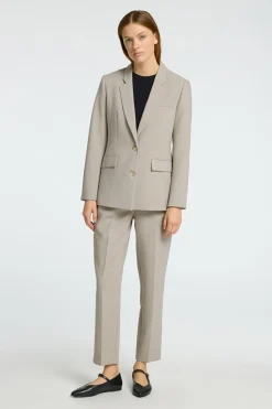 Dames blazer ecru
