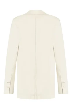 Dames blazer ecru